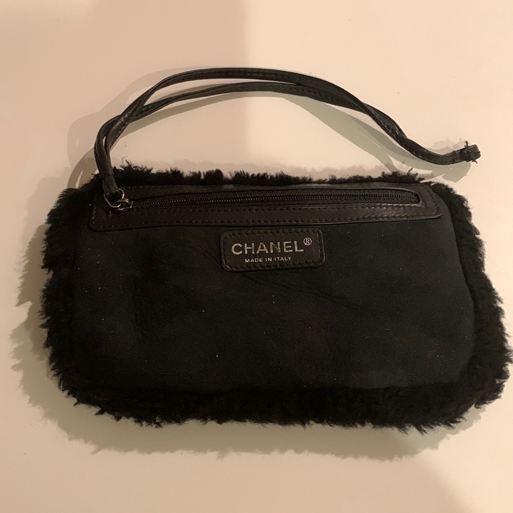 Chanel Wristlet or Makeup bag